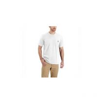 Tee-shirt Carhartt Poche poitrine - Taille m - Blanc - S1103296100M