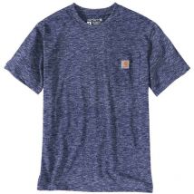 CARHARTT - WORKWEAR T-Shirt POCKET Taille: M - Coloris: Scout Blue Snow Heather