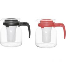 Teekanne mit Sieb 2fach farbig sortiert