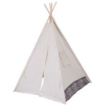 Teepee Tent White Elephant Design