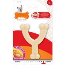 Teether de Nylabone extreme chewbone wishbone taille s chicken nylon