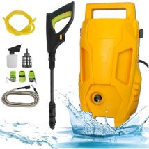 Teetok - High Power Control Home pressure washer, Heavy-Duty Electric High Pressure Washer,max. 110 bar, flow rate: 300 l/h, water filter,