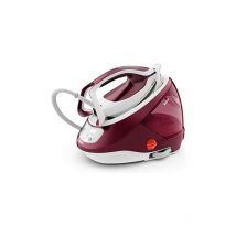 Tefal - GV9220 Station de repassage vapeur 2600 w Durilium AirGlide Semelle autonettoyante Bourgogne Blanc