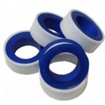 Teflon fontanero 12x12x0.075 10 rollos , Teflón ptfe blanco 12mmx0,075mmx0,28g/cm3Rollo 12 mtsPack de 10 rollitos. - Wurko
