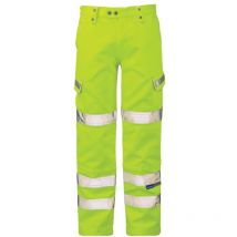 Pulsar P346 Hi-Vis Combat Trousers Yellow W32L33