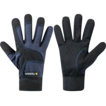 Tegera 320 Fully Coated Gloves - Size 8 - Black Blue - Ejendals