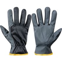 Tegera-ejendals - Ejendals 9100 Tegera Palm-side Coated Black/Grey Gloves - Size 7