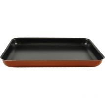 Moneta Zecchino Teglia Bassa 40 x 28 cm, Alluminio Alimentare, Single-Coloured