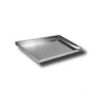 Teglia rettangolare in alluminio per forni Rossofuoco varie dimensioni - Serie 100