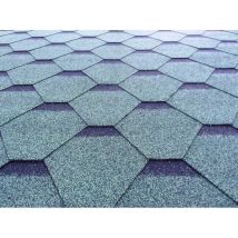 Tegole canadesi verdi 3 mq/conf. – Bitume con armatura in poliestere – Graniglia ceramizzata – Gartenpro