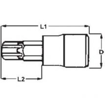 TPX50 3/8 Becher Tengtools M381250-C