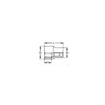 Sechskant-Steckschlüssel, 1, 32mm Tengtools 910532 114900400