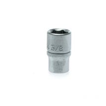 Zoll-6-Punkt-Stecknuss mit 1/4'-3/8'-Schaft