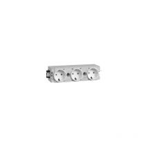 Tehalit - Hager Steckdose 3-fach Wago C-Profil vw GS30009016