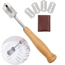 Teigschneider, Brotschneider, Baguettemesser, Bäckermesser - Sfygv