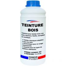 Codève Bois - Teinture Bois - 1 l - Codeve Bois - Incolore - Pour Teinter Tous Vos Bois Résineux, Feuillu, Européen Ou Exotique.