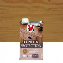 Teinte & Protection 3 en 1 - Chêne moyen 0,5 l Finition : Mat