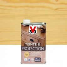 Teinte & Protection 3 en 1 - Chêne clair 0,5 L Finition : Mat