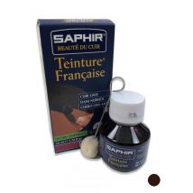 Teinture francaise Cuir Liquide Saphir, 50 ml (bases spéciales) fauve