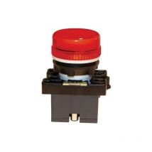 103-001-906 Indicator light socket and bulb 12V red - Teknic