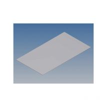 Teko - TKAPPTK1 Aluminium Panel para Tk Series, Gris, 130.6 x 72 x 0.5 Mm