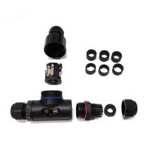 Derivador t estanco ip68 2 polos + tierra