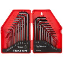 Set Di Chiavi Esagonali, Graduate Con Pollici E Sistema Metrico, 30 Pz., 25253 - Tekton