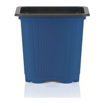 Godet de culture - 7x7x6.5cm - Bleu - Teku