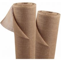 Aquagart - Tela de yute de 40m x 1m, alfombra de yute de 215g/m², tela de yute para jardín