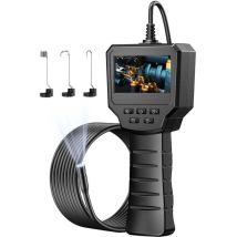Telecamera Di Ispezione Da 2,4 Pollici, Telecamera Hd 1440p Da 2,0 Mp Con 6 Led Regolabili, Telecamera Digitale Impermeabile Ip67 Da 8 Mm, Cavo 
