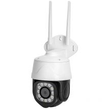 Aigostar - Telecamera di sorveglianza professionale AE-JGA01 Smart WiFi Full hd 1080p 360° motorizzata visione notturna per esterno
