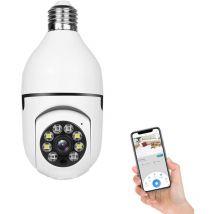Universo - Telecamera Ip Led Lampadina E27 Wifi Smart Cam Videosorveglianza Controllo App