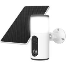 Telecamera Da Esterno Anran Solare 2k 3mp Con Visione Notturna A Colori, Rilevamento Umano E Avvisi, Compatibile Con Alexa, Wifi 2.4ghz-1pz