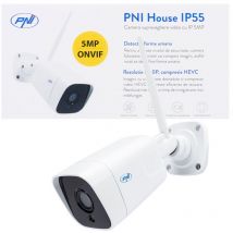 PNI - Telecamera Videosorveglianza Wi-FI Camera Esterna IP3.6mm 36 led House IP55
