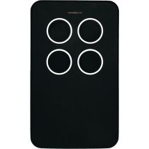 Telecomando cancello automatico rolling code e codice fisso multifrequenza (bianco)