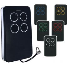 Telecomando cancello automatico rolling code e codice fisso multifrequenza (colore casuale)