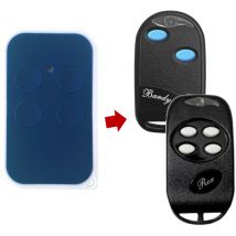 Beribeshop - telecomando cancello compatibile con nologo bandy QC2-4 rox QC2-4 radiocomando quarzato