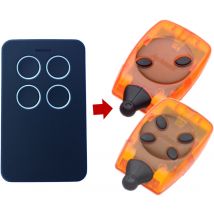 Telecomando cancello compatibile con Aprimatic Tr2 Tr4 rolling code 433 MHz