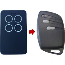 Telecomando cancello compatibile con Gibidi Au1600, Gbd rolling code 433 MHz