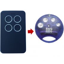 Telecomando cancello compatibile con Nice Smilo rolling code 433 MHz