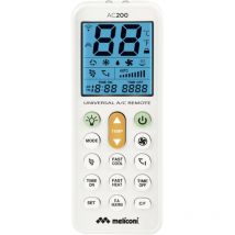 Telecomando universale meliconi per condizionatori - 802102