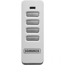 Sommer - Télécommande 4 Canaux Somloq 2 Pearl Vibe Blanc/Acier Inox aperto