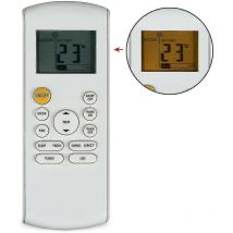 Télécommande de climatiseur Crea pour climatiseur Beko Midea Rg57k7(b)/bgef/rg57a1(b)/rg57b(b)/bge