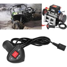 Télécommande De Treuil Électrique Pour Vtt Avec Câble De 9,2 Pieds, Ajoute Un Contrôle Portatif À Votre Treuil D'Origine