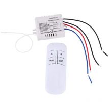 SJLERST Télécommande sans fil Interrupteur, Interrupteurs et variateurs d'intensité Interrupteurs variateurs d'intensité Lampe Lumière Interrupteur