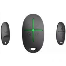 Télécommande SpaceControl pour système de sécurité - Noir Ajax