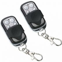 Debuns - Télécommande universelle [2 pièces], télécommande de porte universelle 433 MHz pour portes de garage automatiques,de