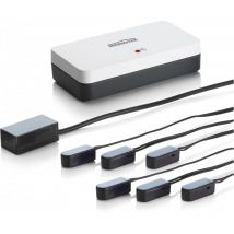 Marmitek - Invisible Control 6 - Acoustique - tv - Tuner tv - Boitier décodeur tv - Noir - Blanc - 10 m - 60° - 30 - 60 kHz - cc - usb (08068)
