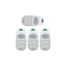 Trimec - Télécommande Universelle Portail, PingGoo Télécommande pour Ouvre-Porte de Garage, émetteur de clé Portable, Télécommande de Porte de Garage