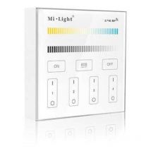Mi Light - Télécommande Variateur Tactile Dimmable RadioFréquence 4 Zones Blanc - cct B2
